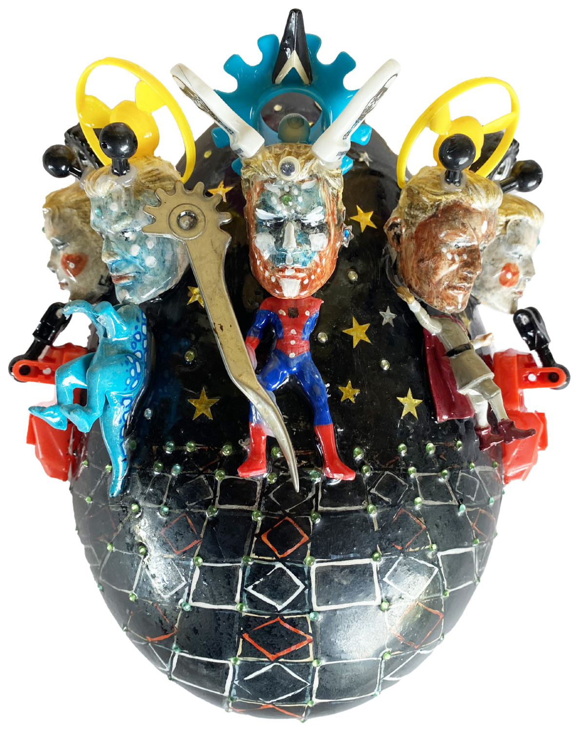 The New Apostles of The Egg Aurore LANTERI Sculpture for sale