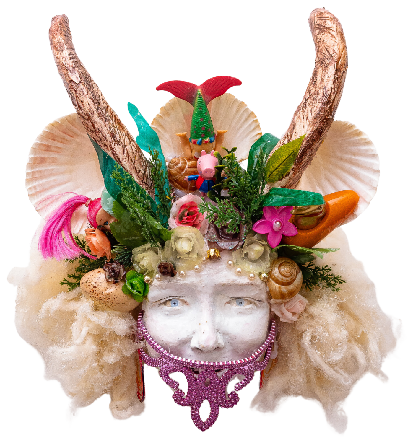 Faune Albinos Aurore LANTERI Sculpture for sale