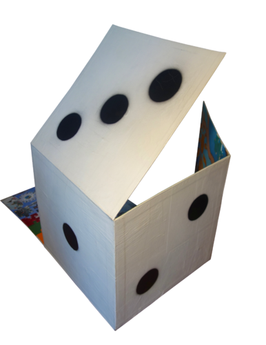 The Open Dice by Veronika Ban, Sculpture for Sale on Select