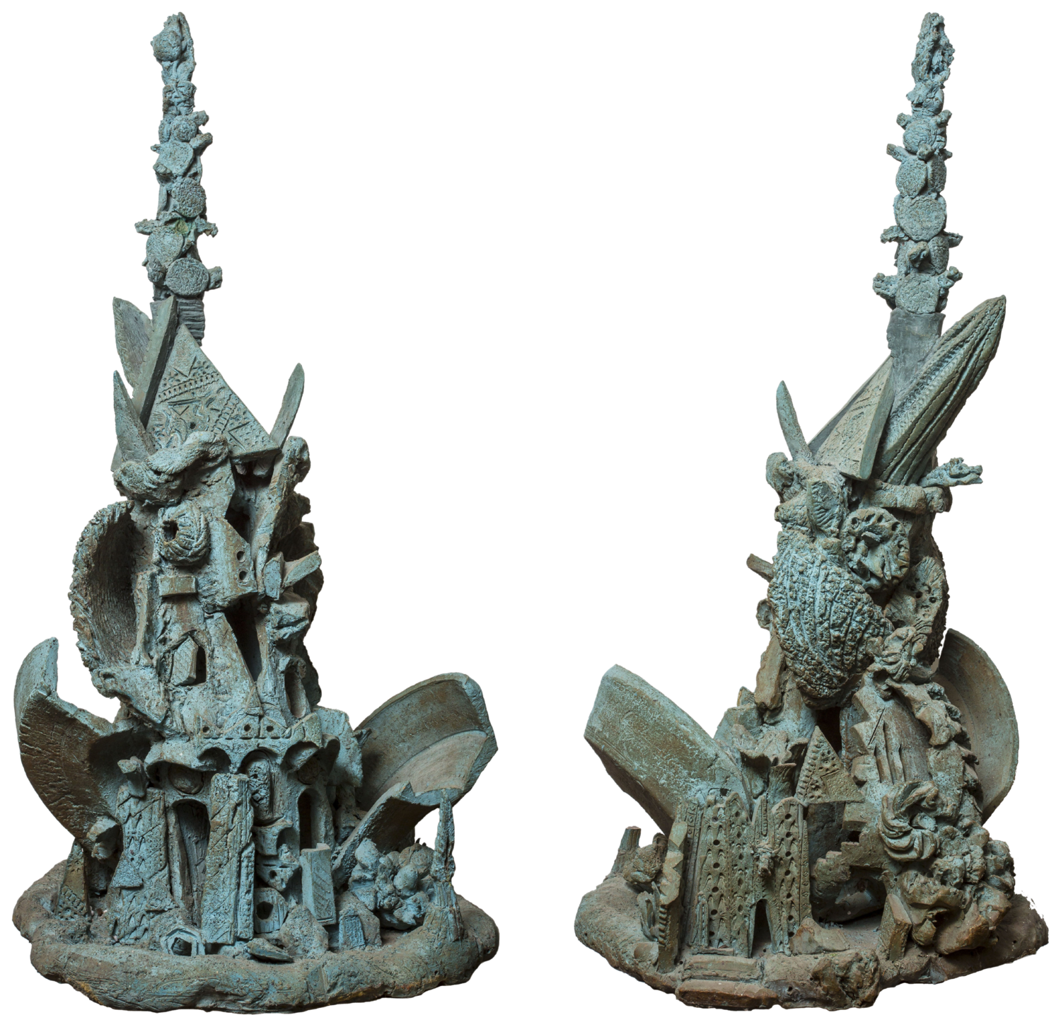 El castillo de Migüalpa Jose Antonio Salvador Corrales Moreno Sculpture for sale