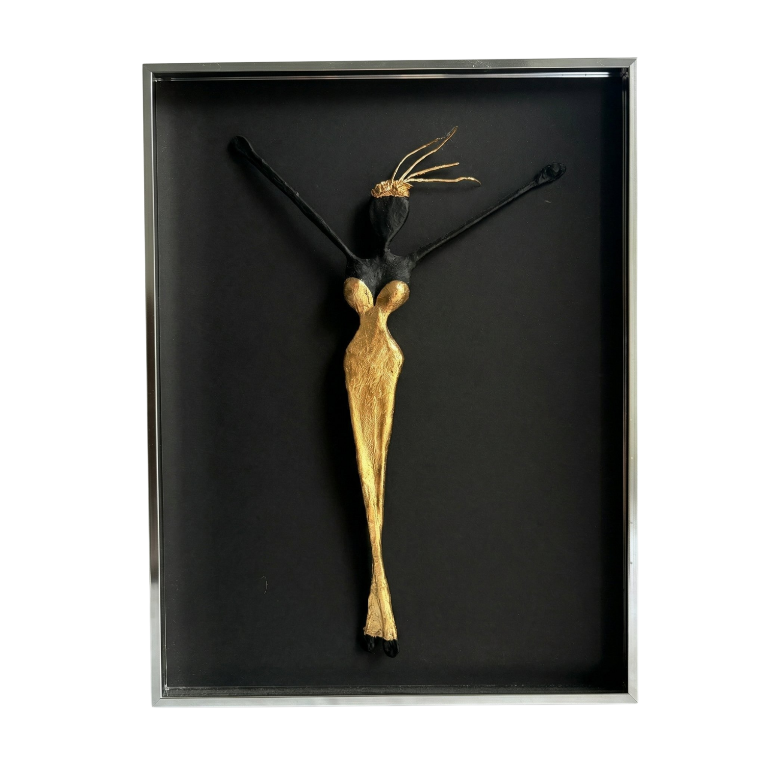 Golden Ascension NONOS Mercedes & Franziska Welte Sculpture for sale