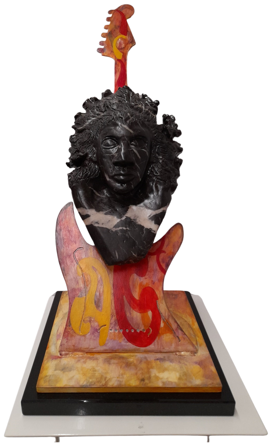JIMI Hendrix. Ing. Buchberger Sculpture for sale