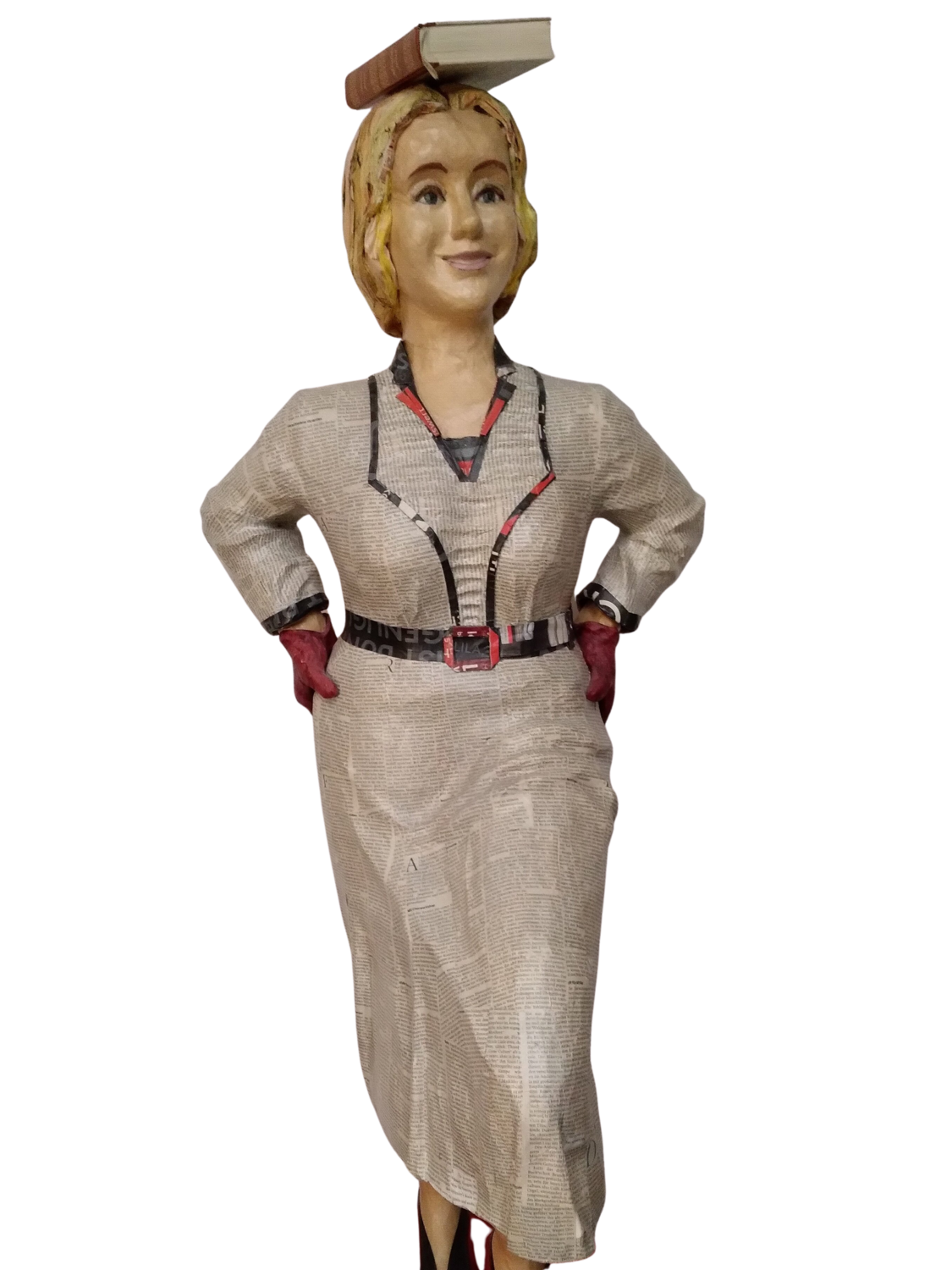 Renate Buchberger "Schreiten 2" Halte dich aufrecht. Ing. Buchberger Sculpture for sale
