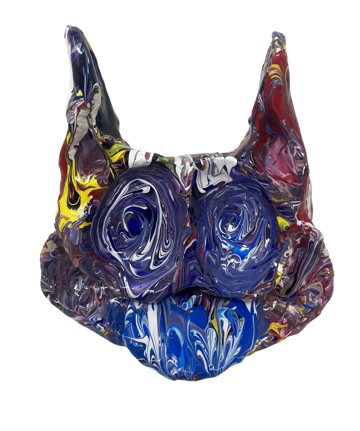 Vive les fleurs, les chats et les chats SEB PAUL MICHEL Sculpture for sale