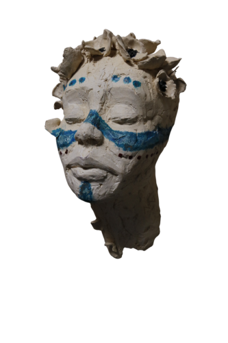 Guerrière #1 by Morgane Lemaire, Sculpture for Sale on Select