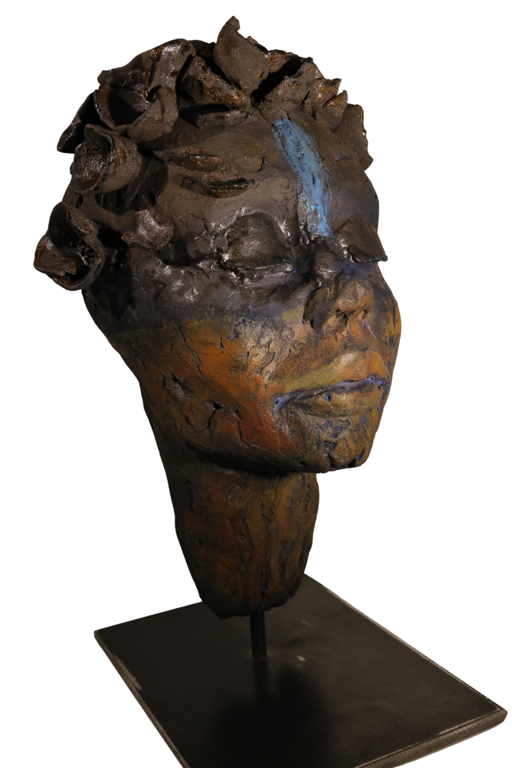 Guerrière #2 Morgane Lemaire Sculpture for sale