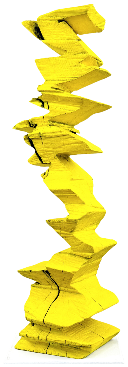 YELLOW SAKAMOTO Sylvio Eisl Sculpture for sale