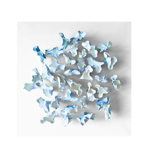 Connection, blue #1 by Natasha Kanevski, Sculpture for Sale on Select