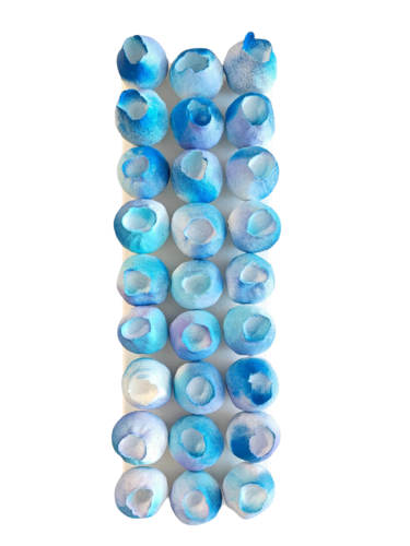 Connection, blue #19 by Natasha Kanevski, Sculpture for Sale on Select