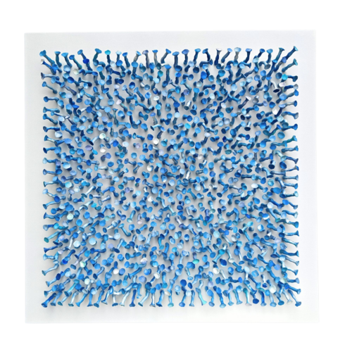 Connection, blue #26 by Natasha Kanevski, Sculpture for Sale on Select