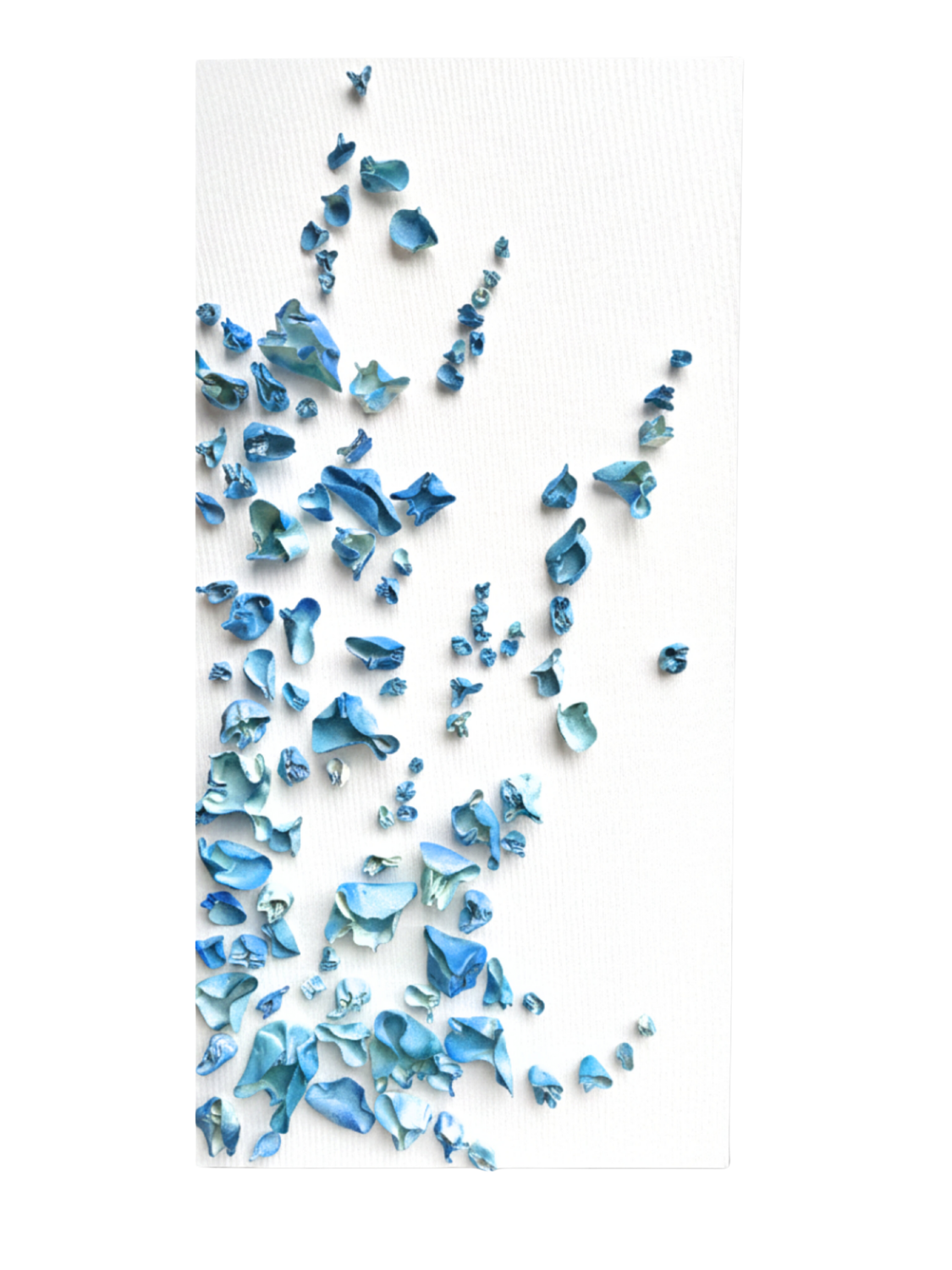 Whimsical Impermanence, blue #3 Natasha Kanevski Sculpture for sale