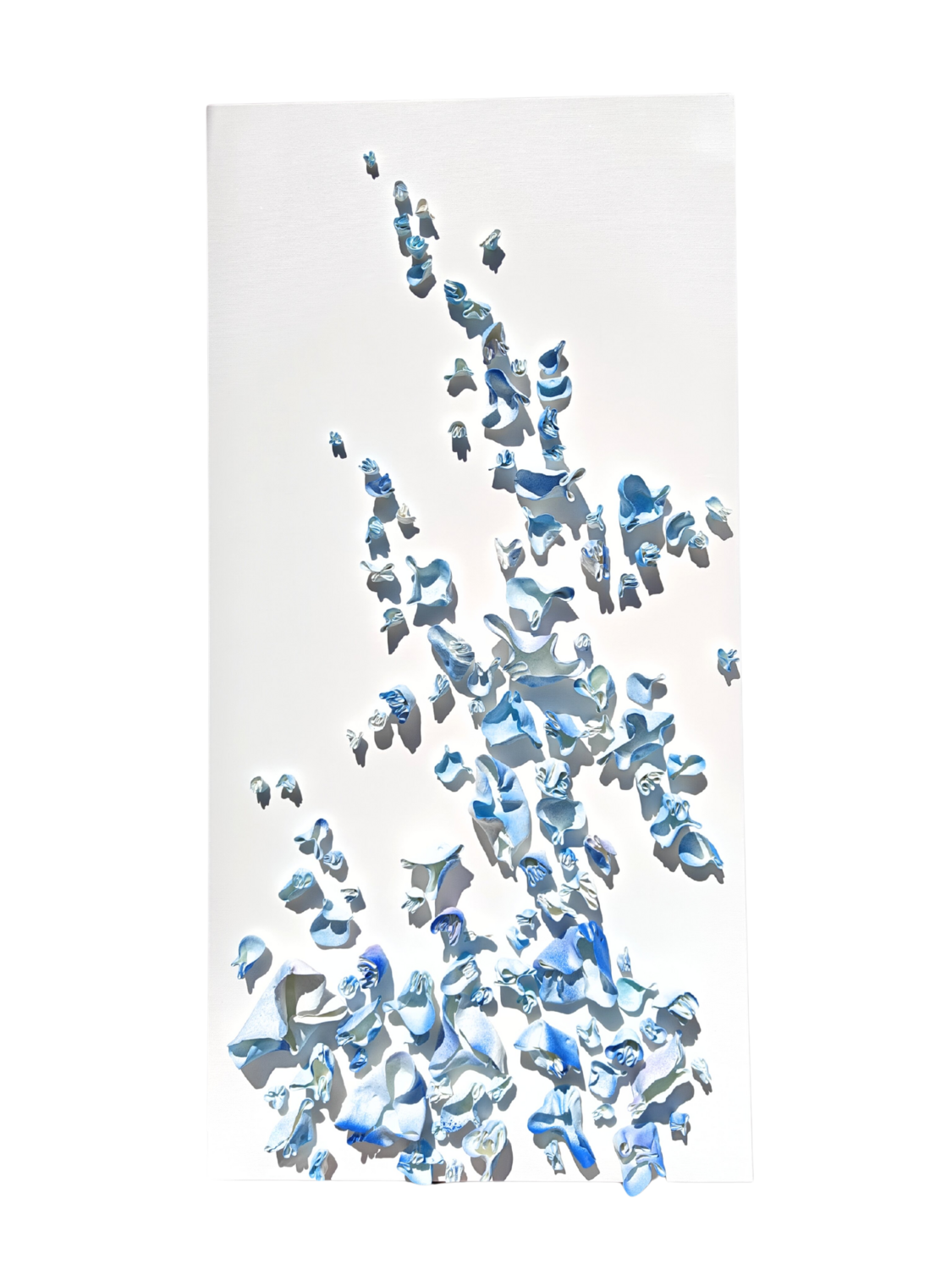 Whimsical Impermanence, blue #7 Natasha Kanevski Sculpture for sale