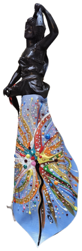 la Cueilleuse de Fruits by David Onen, Sculpture for Sale on Select