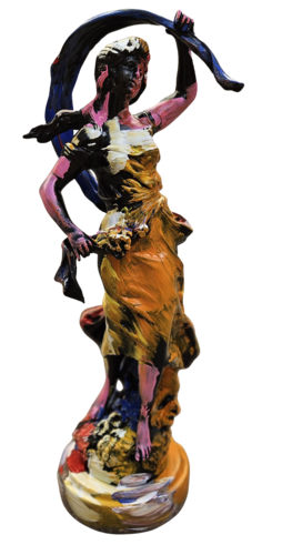 la Cueilleuse aux Fruits défendus by David Onen, Sculpture for Sale on Select
