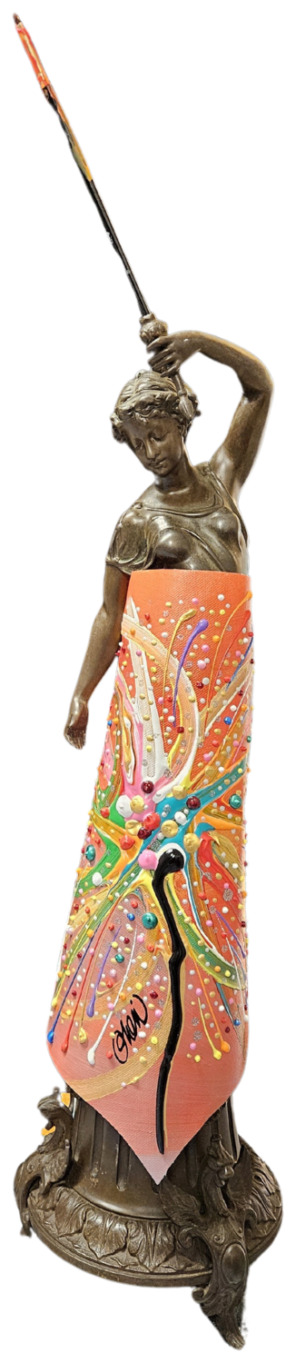 Justice Divine David Onen Sculpture for sale