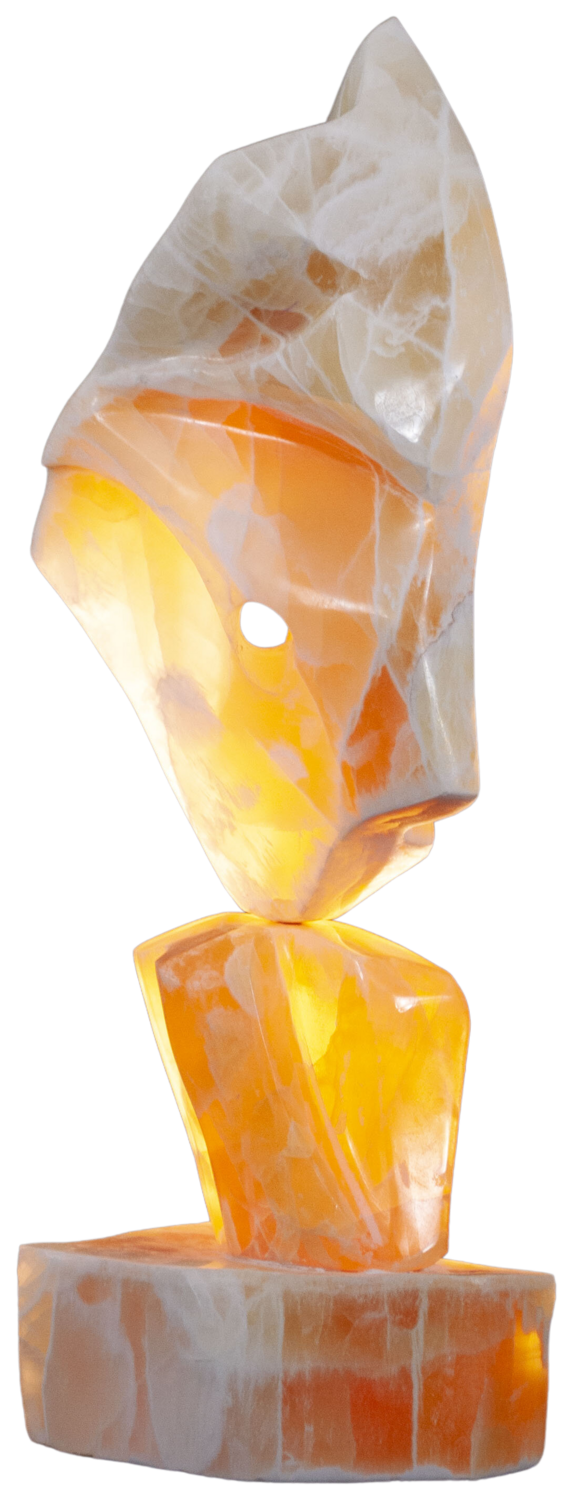Forme de la tête Joel Shapses Sculpture for sale