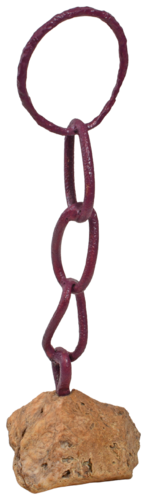 Chain column I by Philip Hearsey, Sculpture for Sale on Select