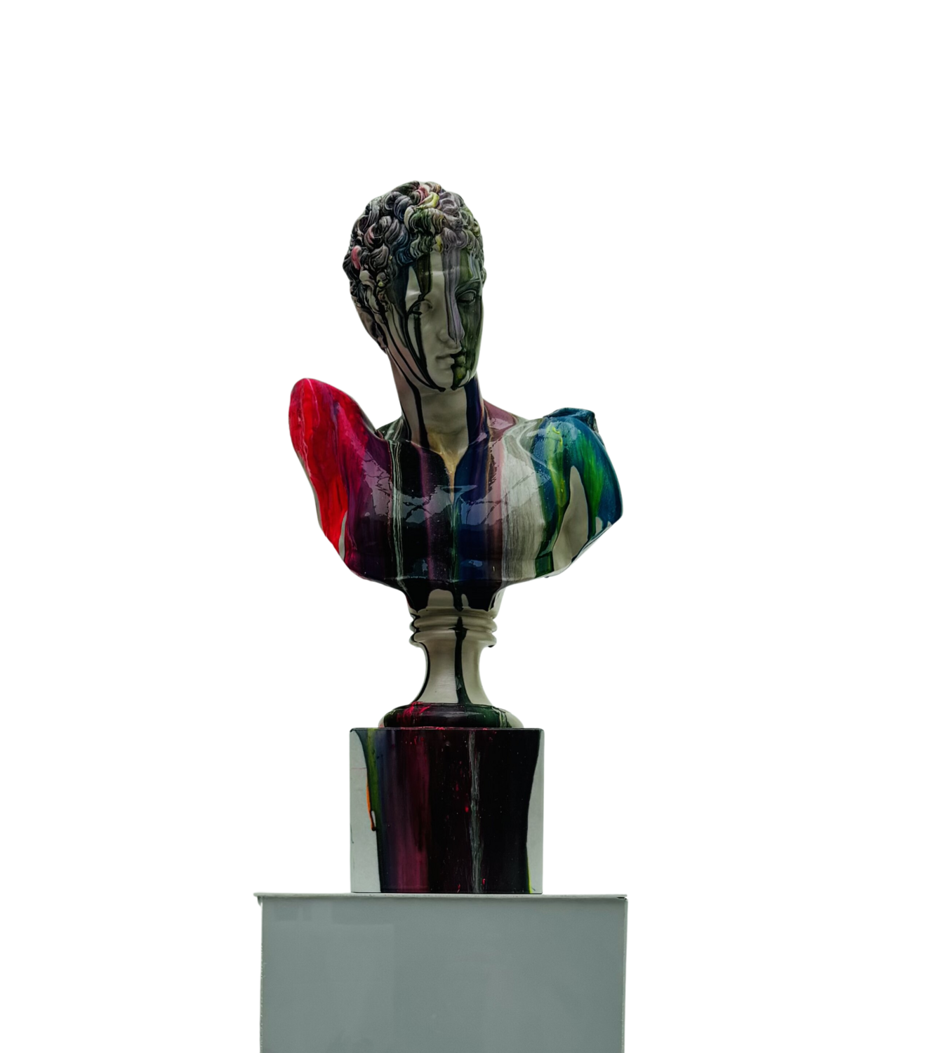 Chromatic Hermes Antoni Dragan Sculpture for sale