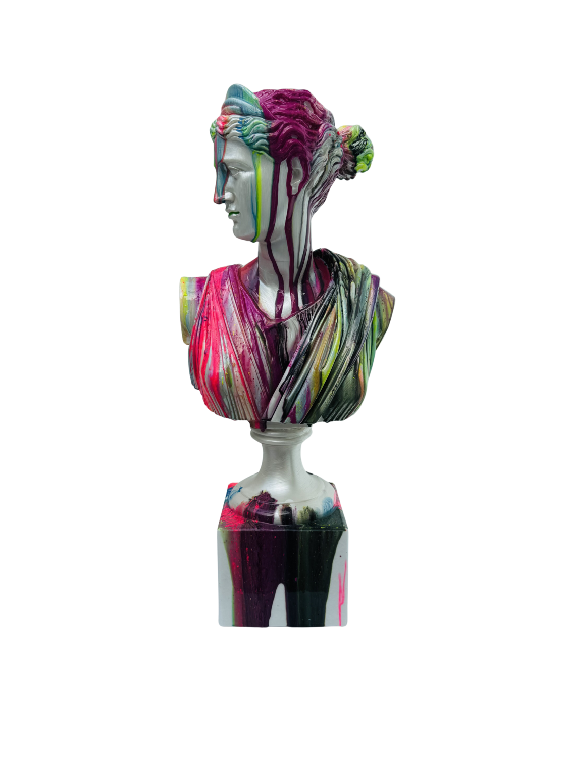 Neon Artemis Antoni Dragan Sculpture for sale