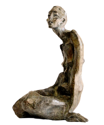 Figure courbe by Marie-Thérèse Tsalapatanis, Sculpture for Sale on Select