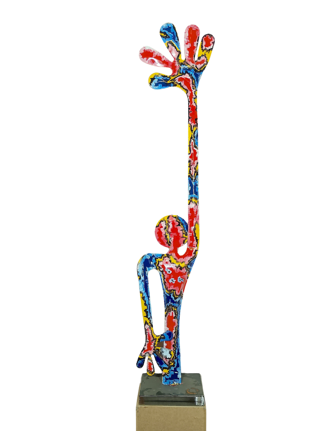 Pixel Santi Flores Sculpture for sale
