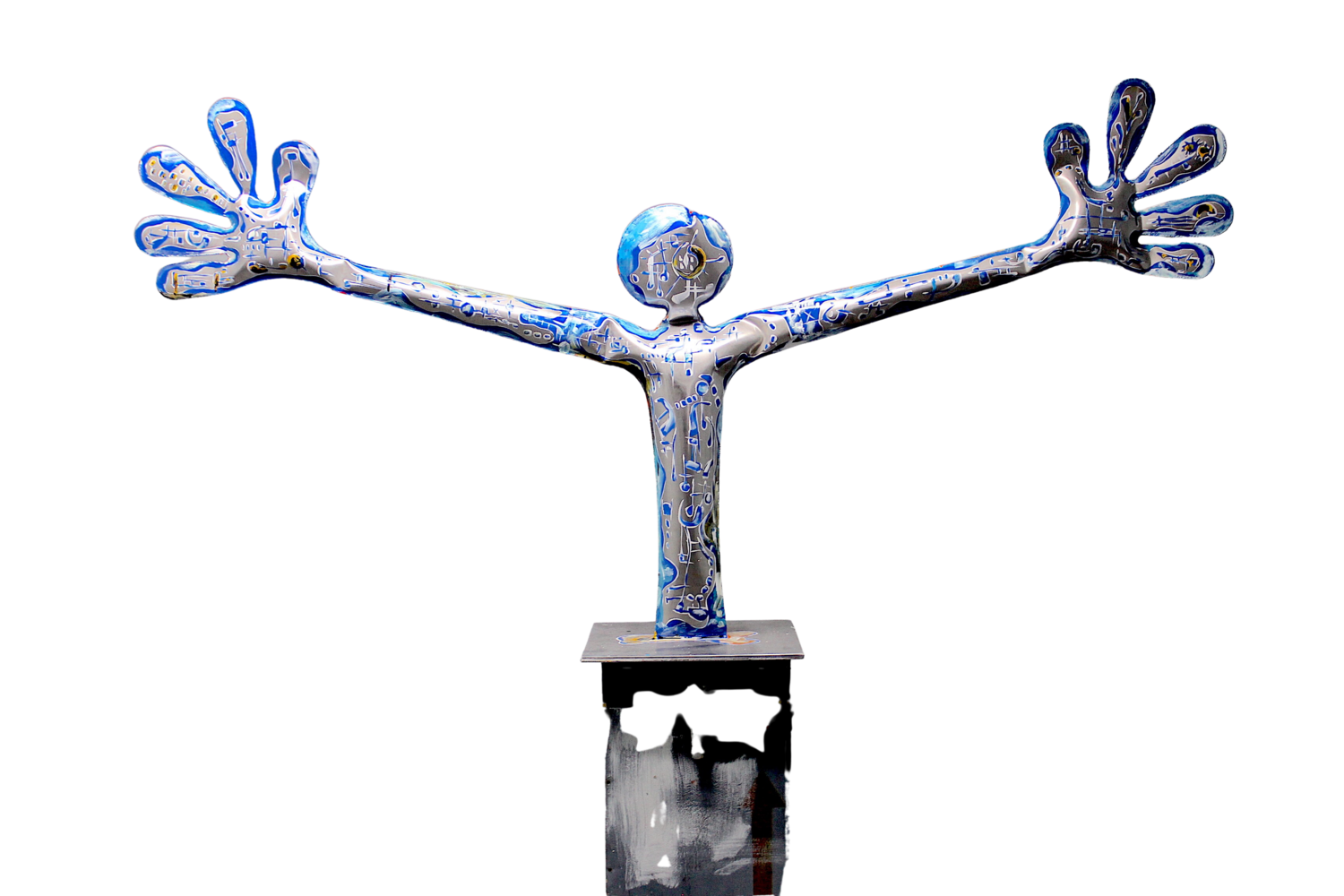 ABRAZO Santi Flores Sculpture for sale