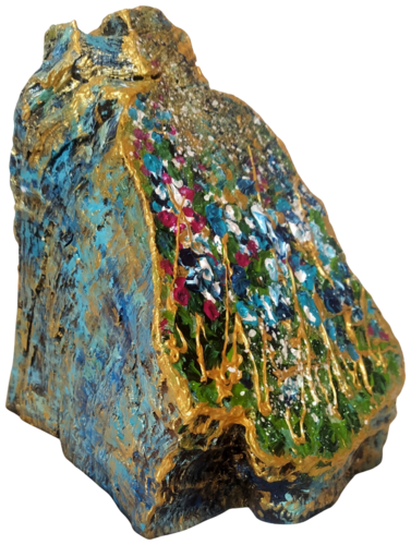 Wild Goldbloom (escultura) by Elena Barón, Sculpture for Sale on Select