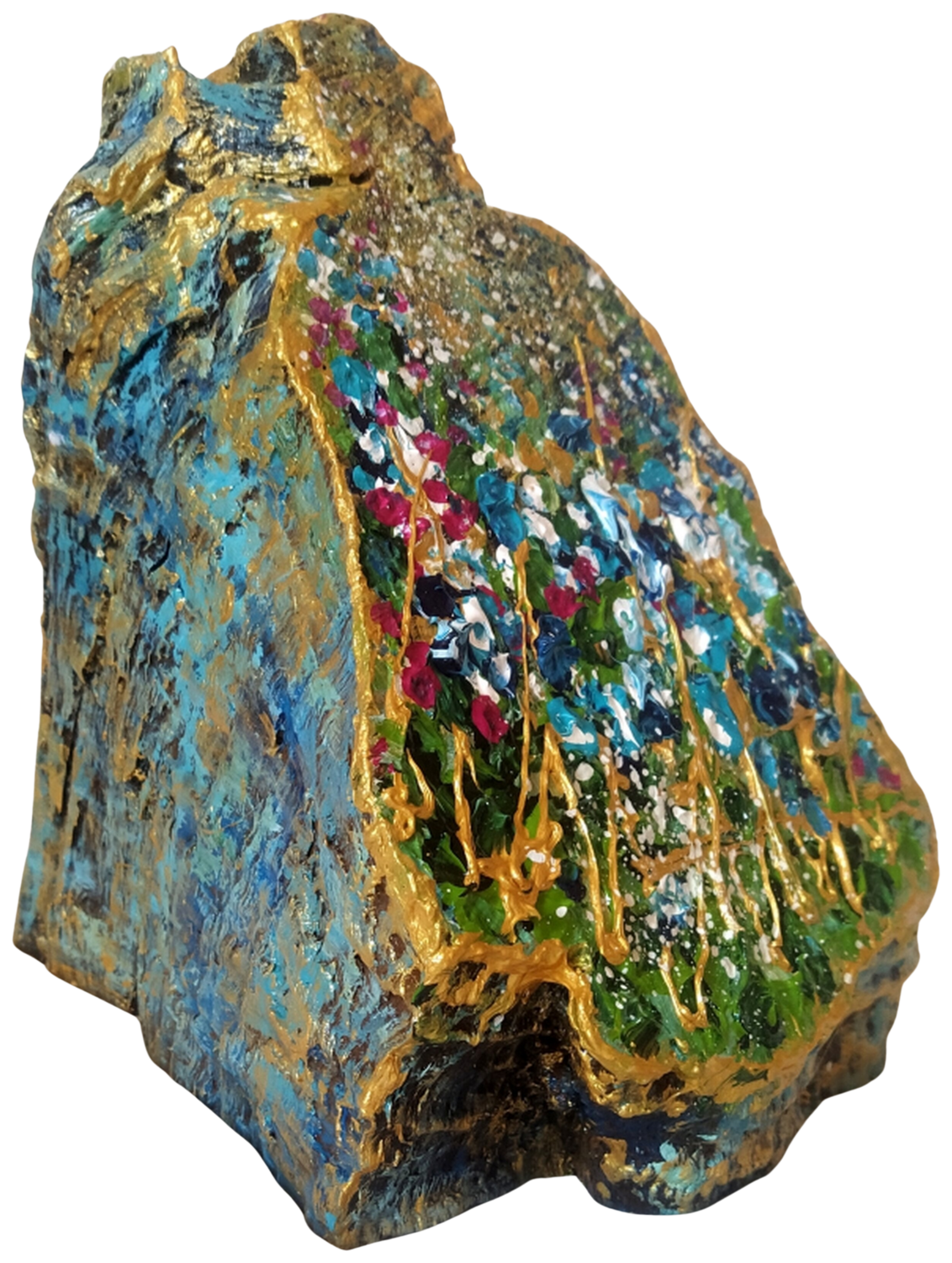 Wild Goldbloom (escultura) Elena Barón Sculpture for sale