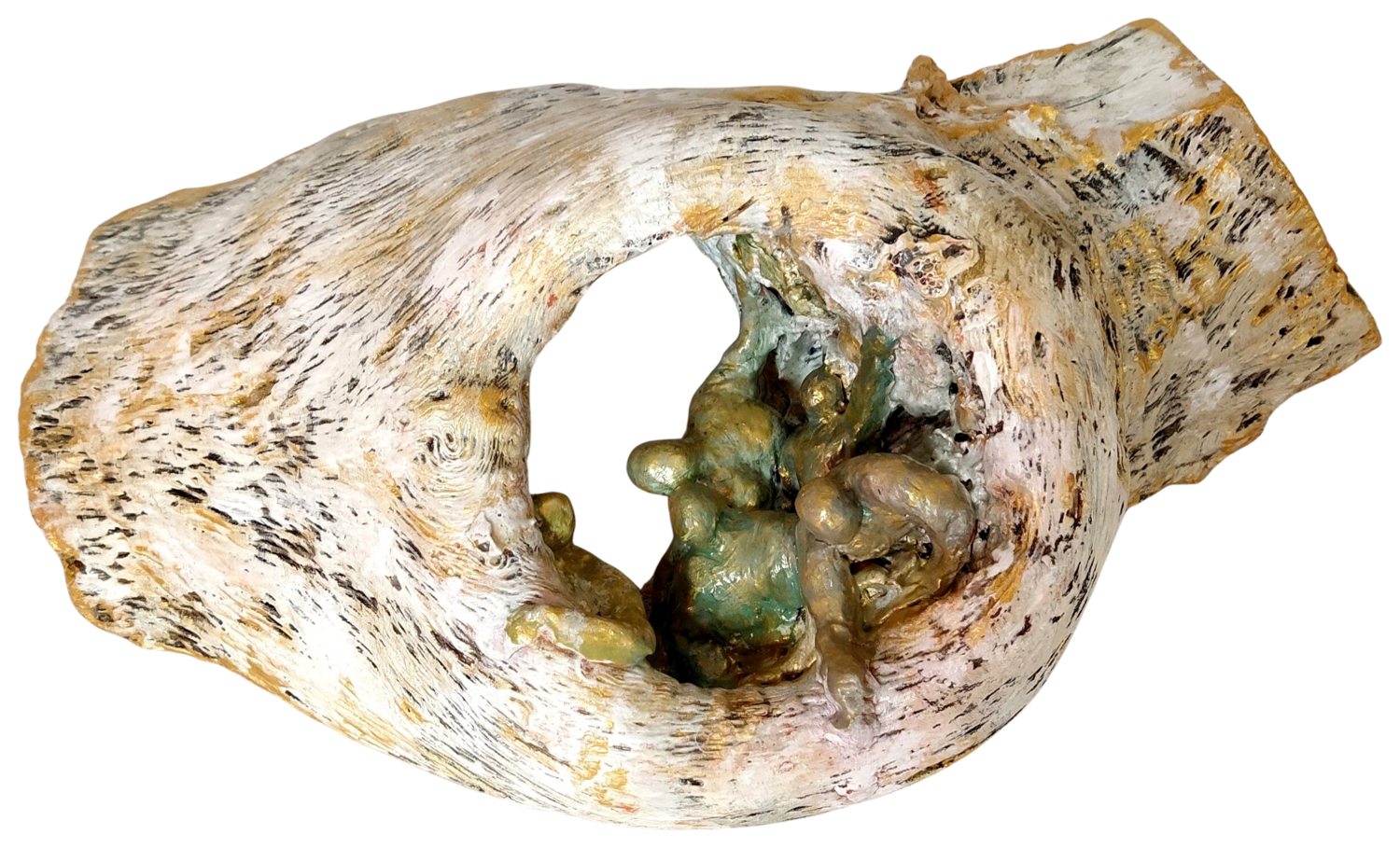 Nueva vida. (Escultura). Elena Barón Sculpture for sale