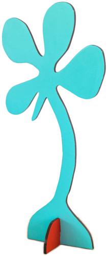 Turquoise Bismark Palm by Isabelle Fournet, Sculpture for Sale on Select