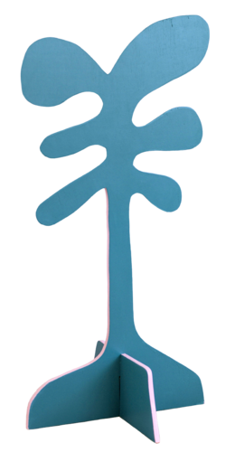 Blue Latan Palm by Isabelle Fournet, Sculpture for Sale on Select
