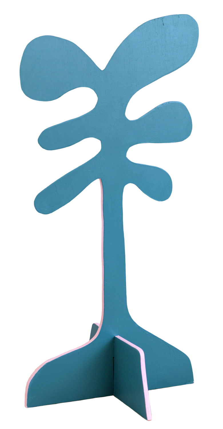 Blue Latan Palm Isabelle Fournet Sculpture for sale