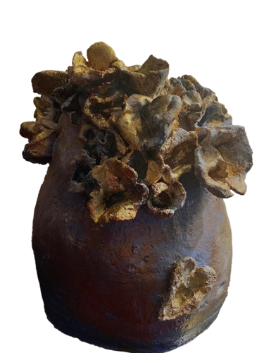 S’entourer de roses - Vase by Emilie Teillaud, Sculpture for Sale on Select