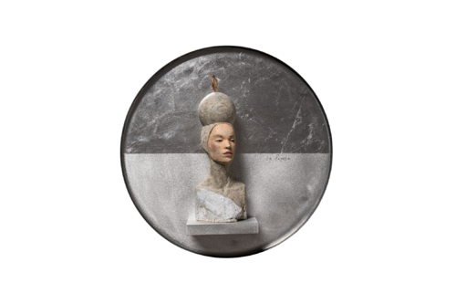 L'altarino della Papessa - foglia argento by Francioni Mastromarino, Sculpture for Sale on Select