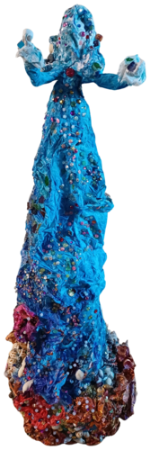 MIRELLA LA SIRÈNE by Christiane Guerry, Sculpture for Sale on Select