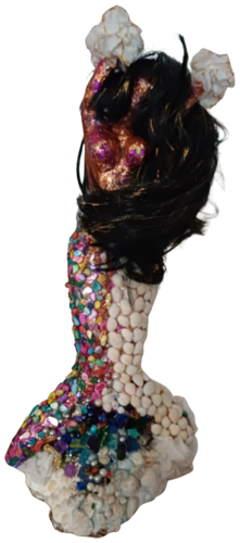 TALLULAH LA SIRÈNE by Christiane Guerry, Sculpture for Sale on Select