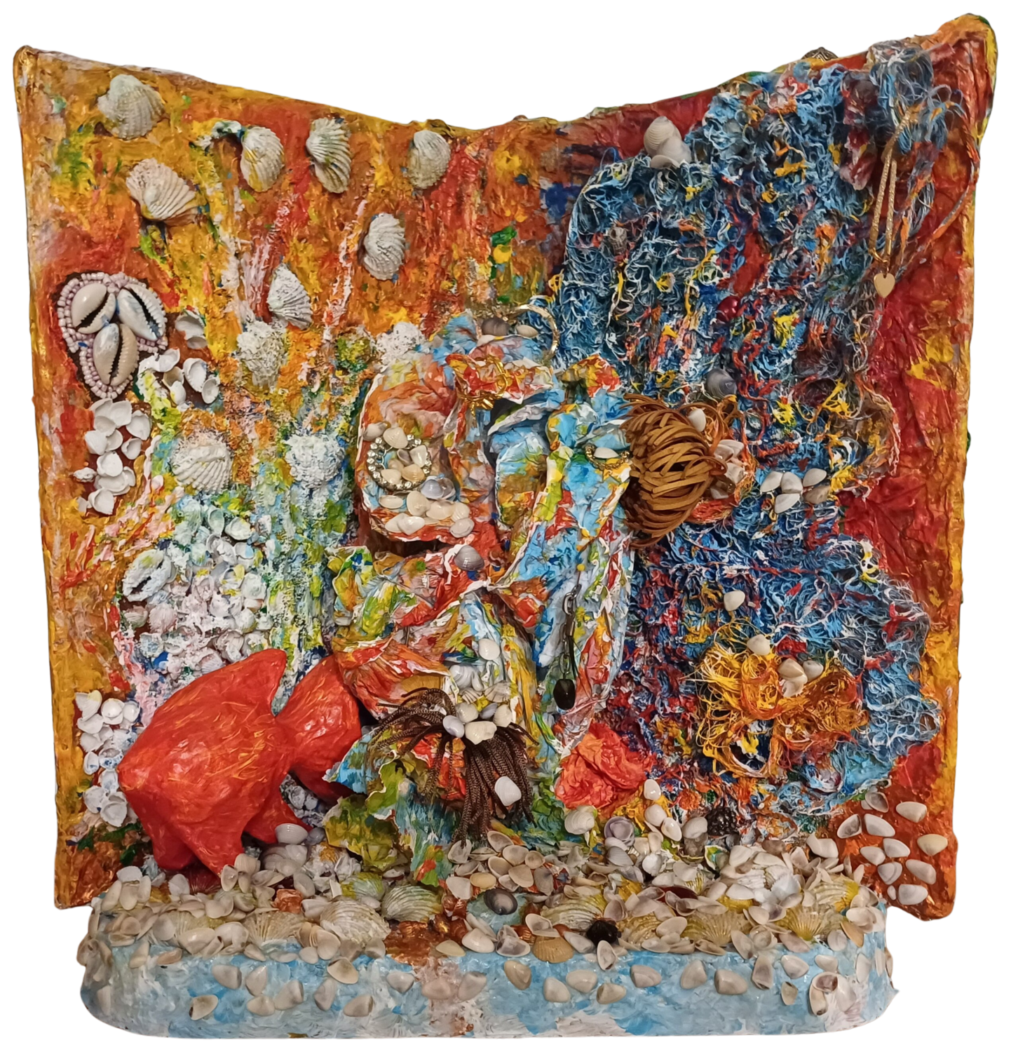 LE LIVRE DE LA MER Christiane Guerry Sculpture for sale