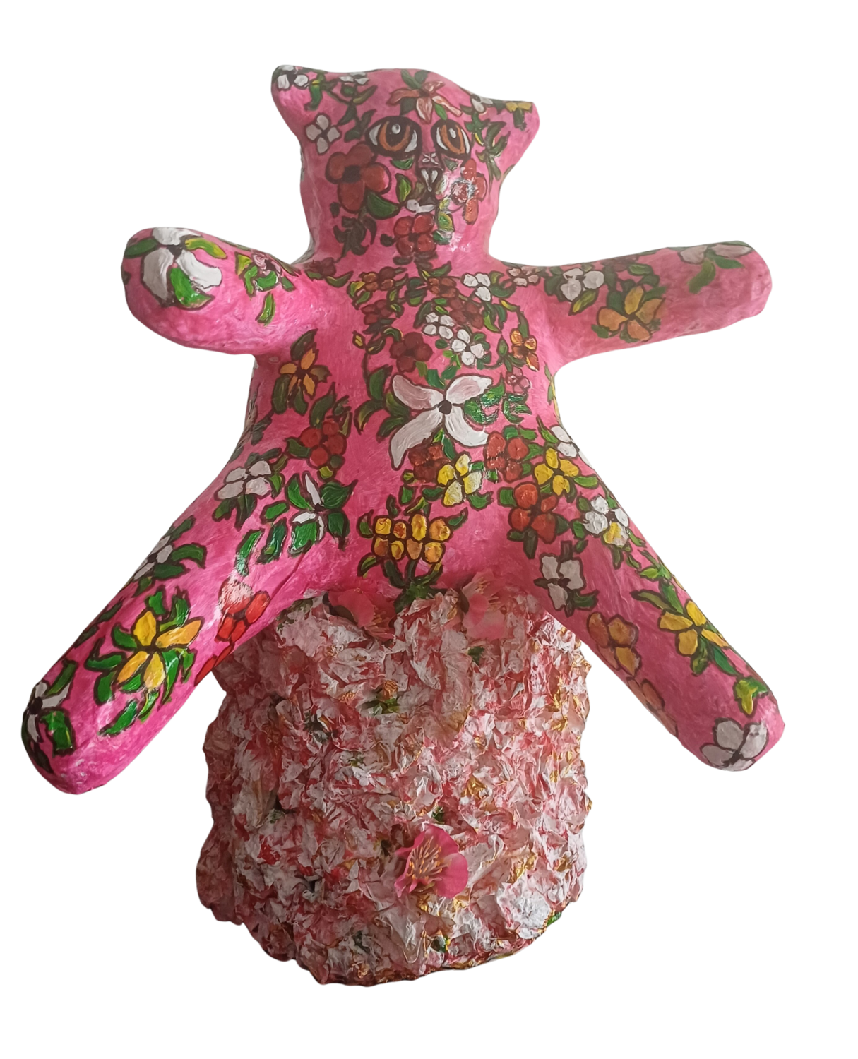 ROSE THE PUSSY CAT Christiane Guerry Sculpture for sale