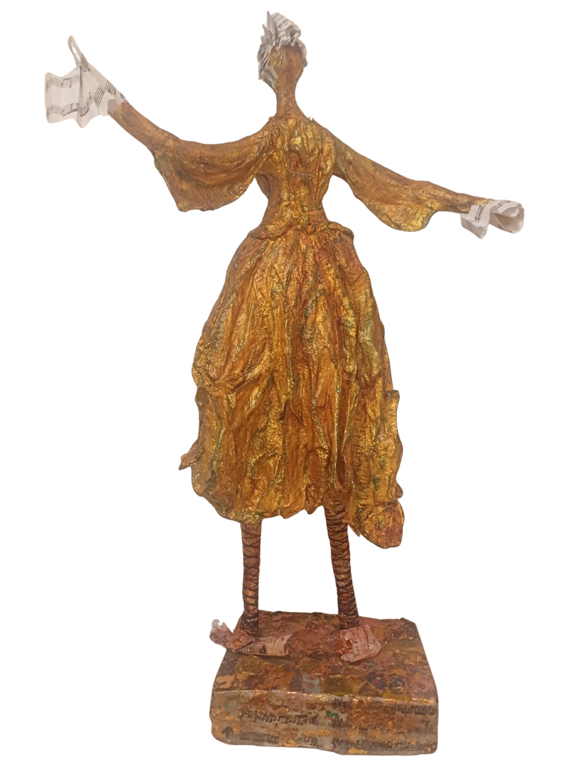 DIVA D'OR Christiane Guerry Sculpture for sale