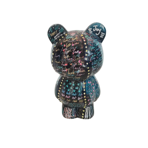 Ourson love and joy by ÂME SAUVAGE, Sculpture for Sale on Select