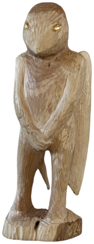 Vogelmensch mit goldenen Augen by Ranulf Streuff, Sculpture for Sale on Select