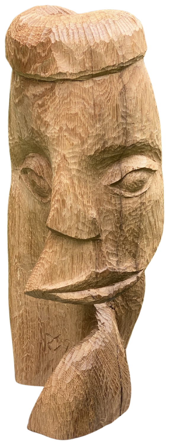 surrealer Kopf Ranulf Streuff Sculpture for sale