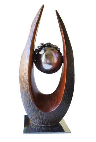 Maternidad Abstracta by Aramís Justiz, Sculpture for Sale on Select