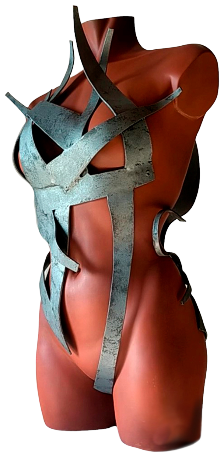 Self Defence Aramís Justiz Sculpture for sale