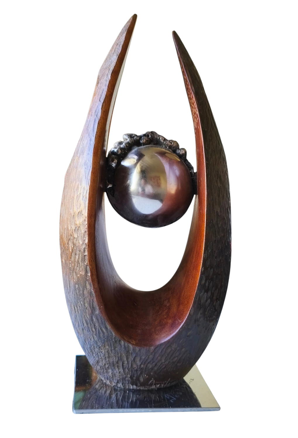 Maternidad Abstracta Aramís Justiz Sculpture for sale