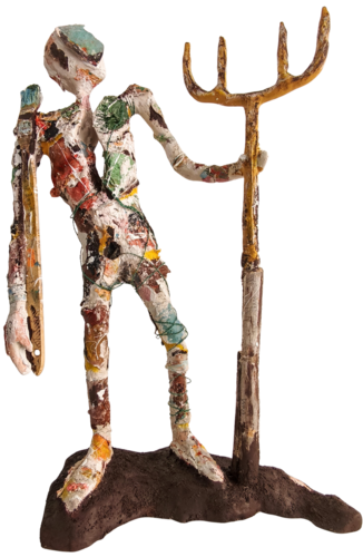 The first punk by Alfonso Sánchez, Sculpture for Sale on Select