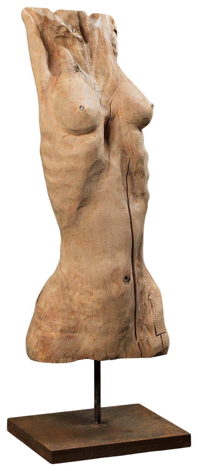 Torso di ragazza Luca Tassone Sculpture for sale