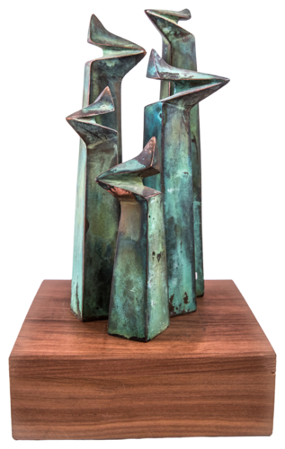 Cubic Llama Family by Jesus Valencia, Sculpture for Sale on Select
