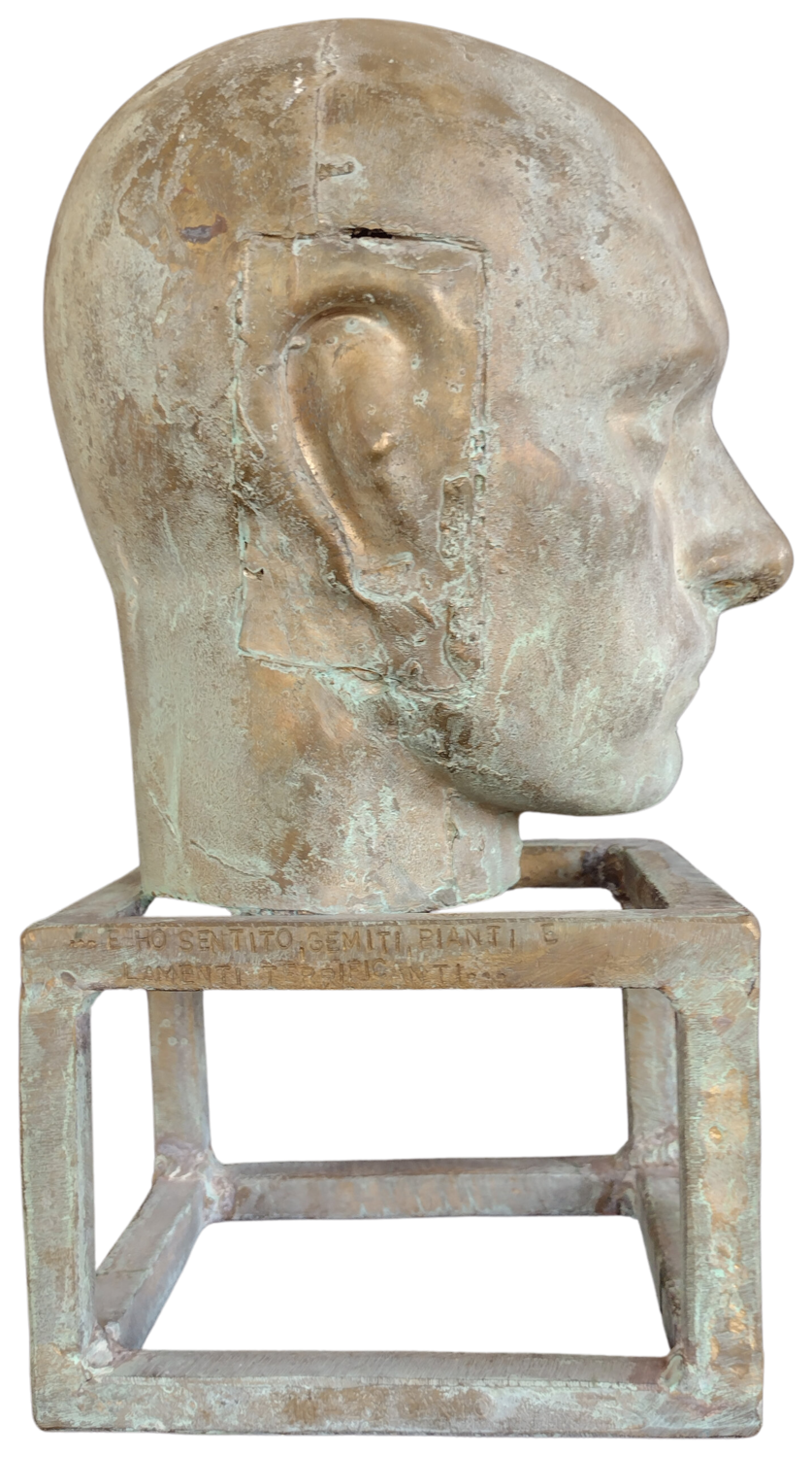 "...and I heard groans and weep and scary wail..." Krasimir Mitov Sculpture for sale