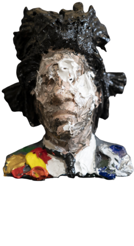 Jean-Michel Basquiat Sculpture by Tomoya Nakano, Sculpture for Sale on Select